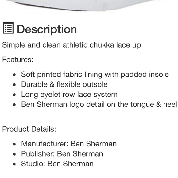 ❤️SOLD❤️Ben Sherman Bradford Chukka Grey Mens Shoe - Picture 6 of 6